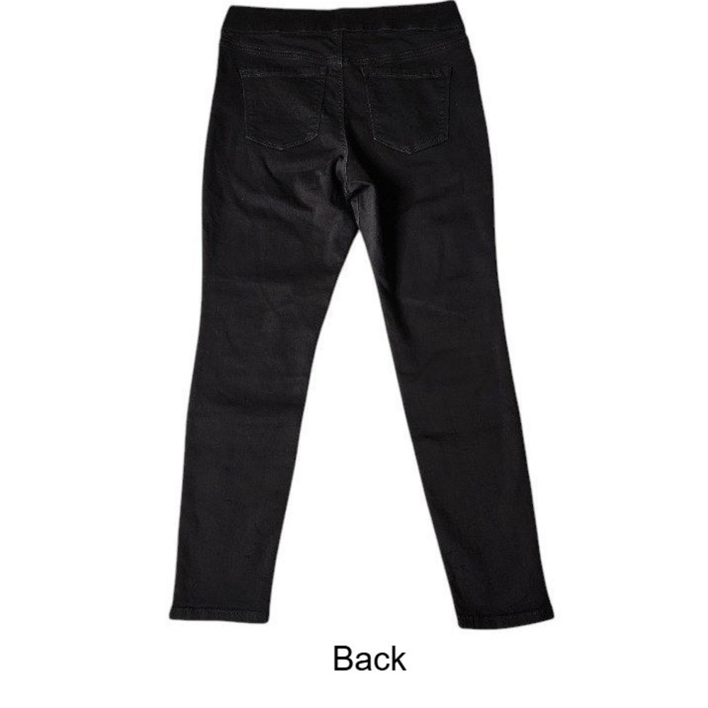 Nine West Super Skinny Black Jeans Stretch Denim Mid Rise Women's Size 8 - Picture 2 of 6